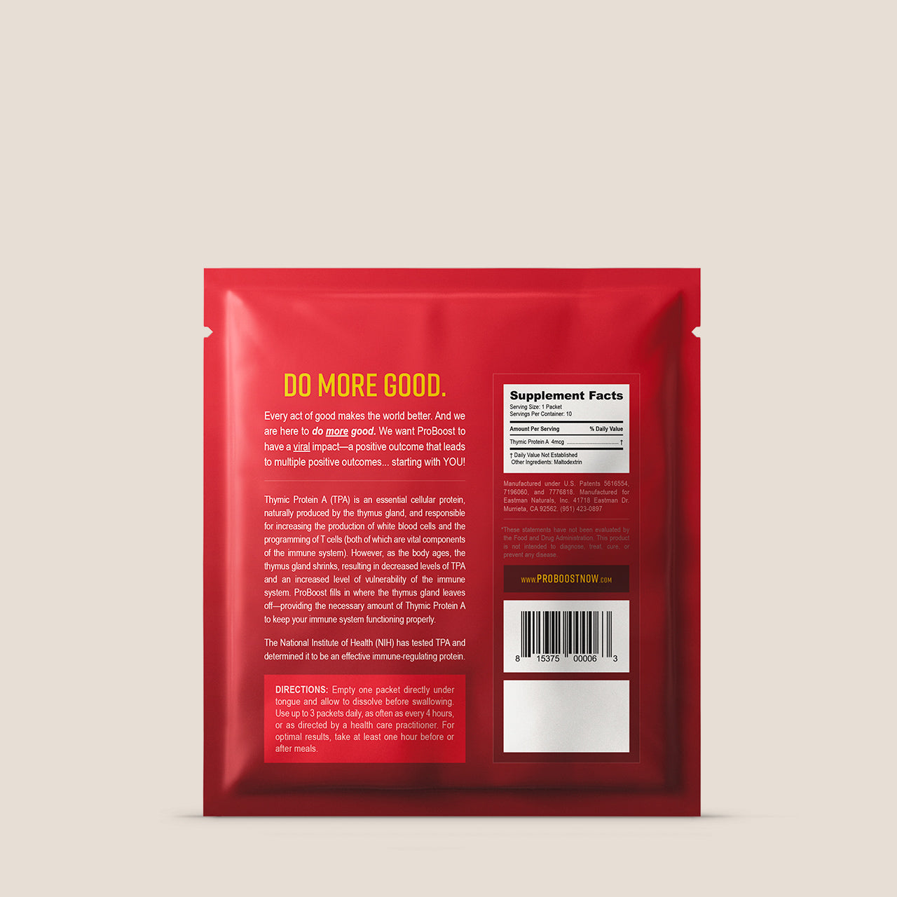 ProBoost Thymic Protein A: 10-ct Trial