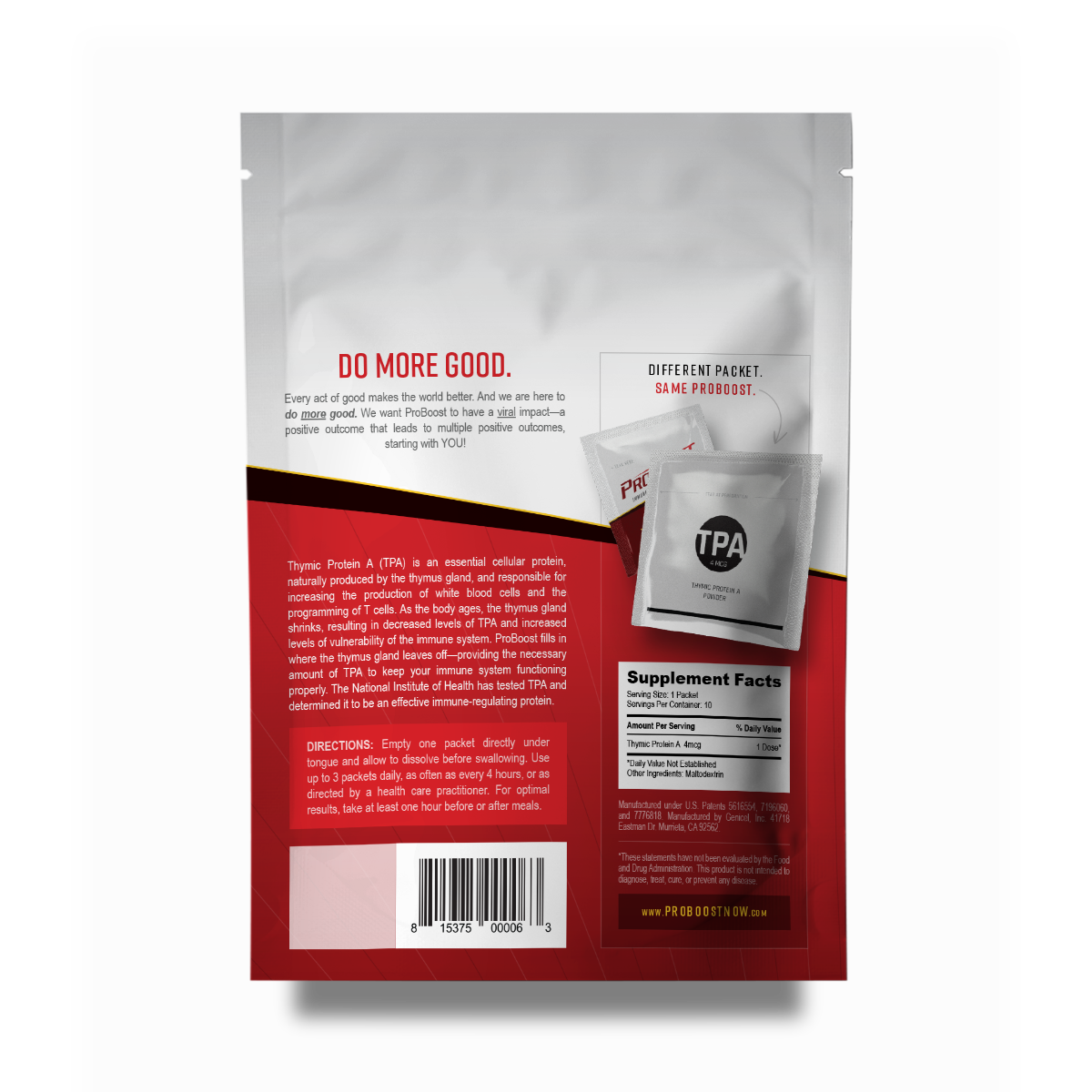ProBoost Thymic Protein A: 10-ct Trial