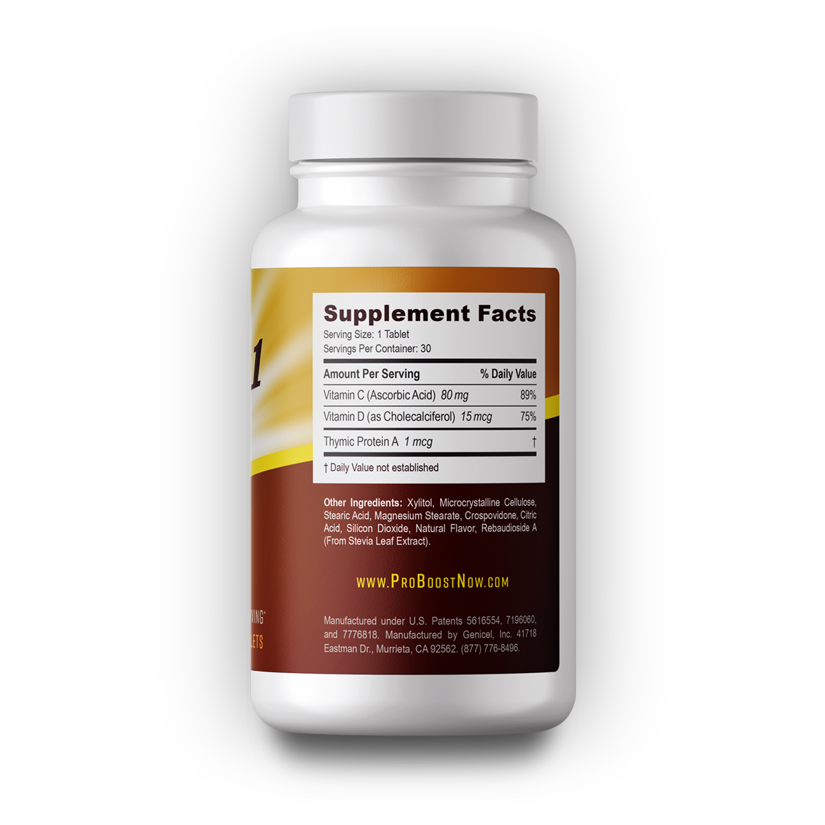 ProBoost 1 "Orange Burst" Tablets